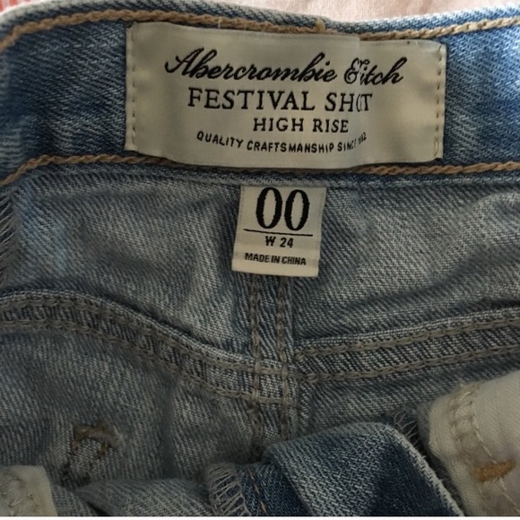 A&F HIGH RISE FESTIVAL SHORTS - Picture 3 of 4